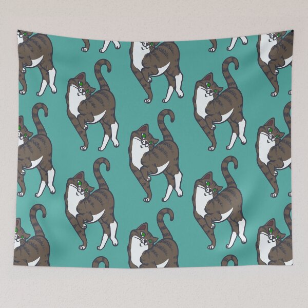 Item preview, Begging for Pettings--Gray Tabby with White Style designed and sold by RJKpoyp.