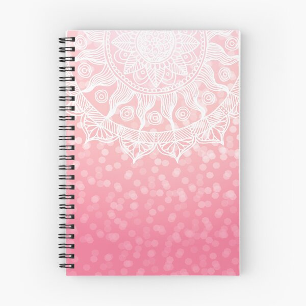 Artikelvorschau, Boho Mandala Pink Ombre entworfen und verkauft von Julie Erin Designs.
