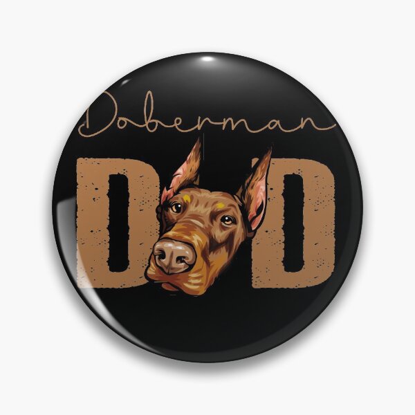 Item preview, Dobermann  Dad, Dog Dad Shirt, Gift idea for Dobermann  owner, Slim Fit T-Shirt designed and sold by ayotees.