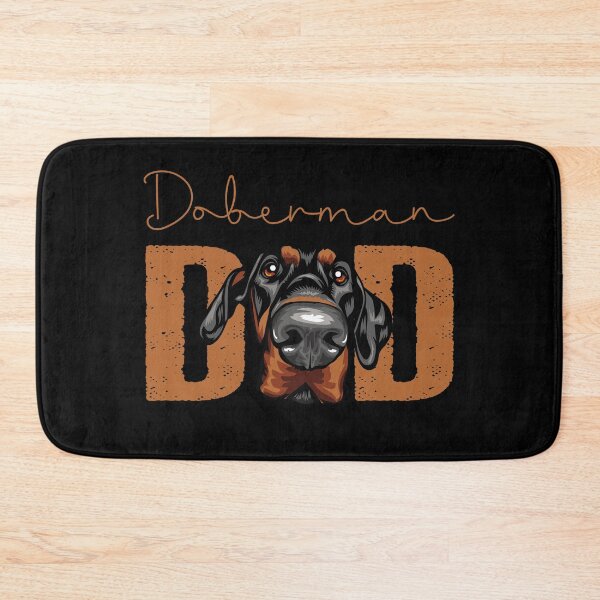 Item preview, Doberman  Dad, Dog Dad Shirt, Gift idea for Dobermann  owner, Slim Fit T-Shirt designed and sold by ayotees.
