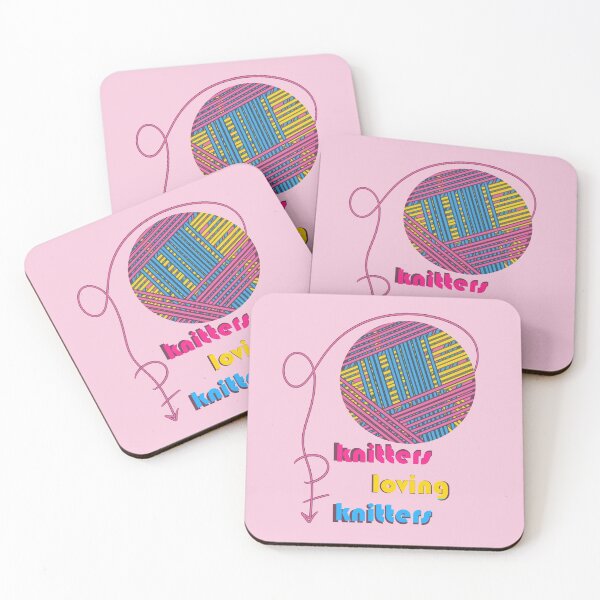 Item preview, Knitters Loving Knitters - Pansexual Flag designed and sold by MoznaInaczej.