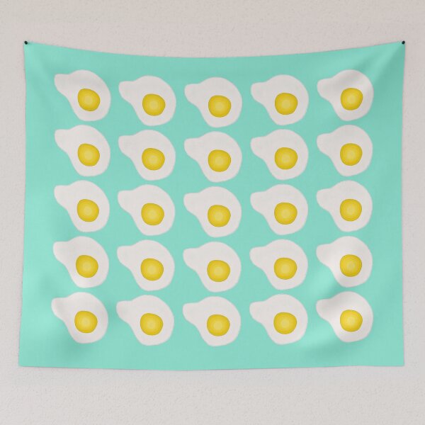 Item preview, Fried Eggs Pattern designed and sold by Christine Crawford.