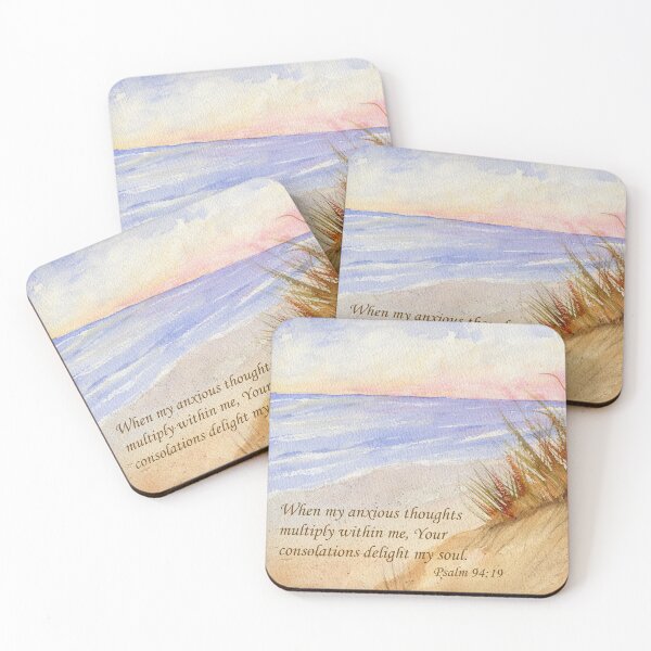 Item preview, God's Comfort - Psalm 94:19 designed and sold by Diane Hall Watercolors.