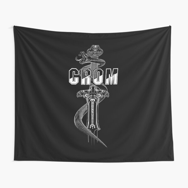 Conan Crom Sword Tapestry