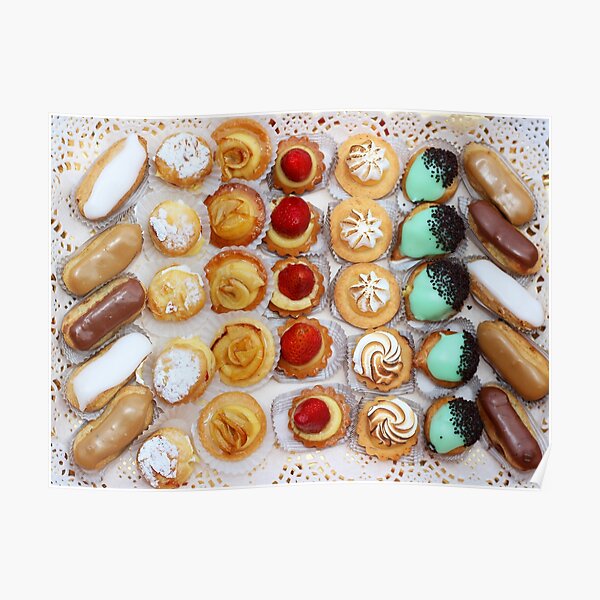 Petit Fours Posters Redbubble