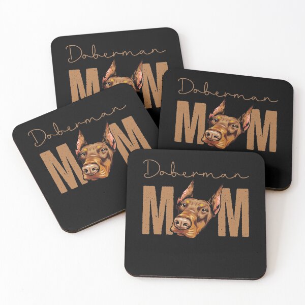 Item preview, Doberman  Mom, Dog Mom Shirt, Gift idea for Dobermann  owner, Slim Fit T-Shirt designed and sold by ayotees.