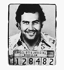Escobar Mugshot Photographic Print