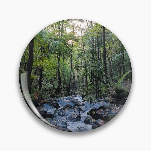 Item preview, River cutting through a forest designed and sold by Synapstick Designs.