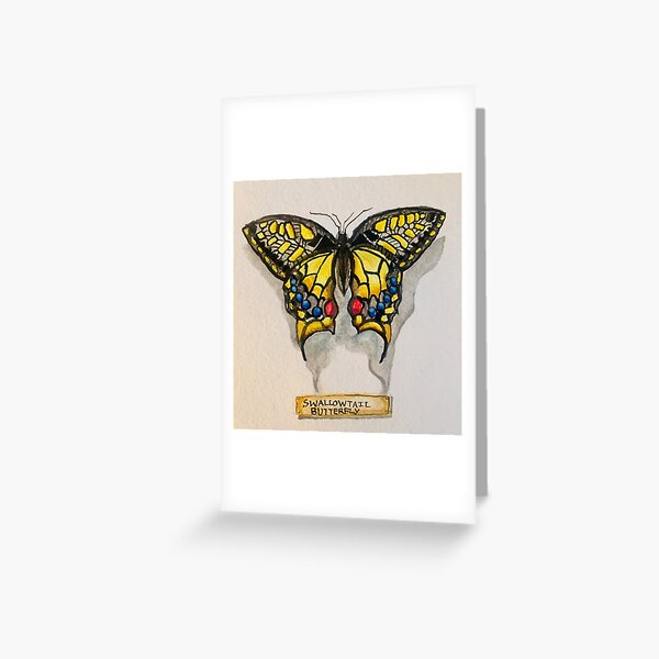 Item preview, Primary Color Swallowtail Butterfly designed and sold by ElleVictoriaArt.