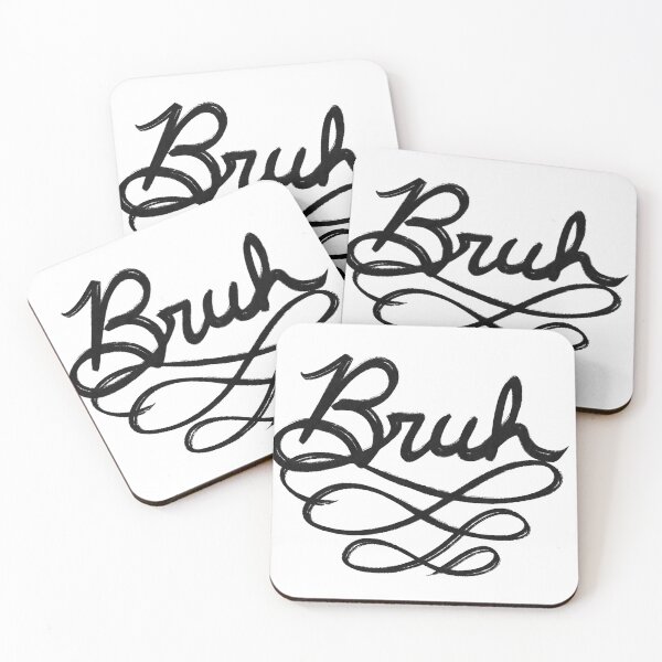 Item preview, Fancy Cursive Bruh designed and sold by michaellemuel.