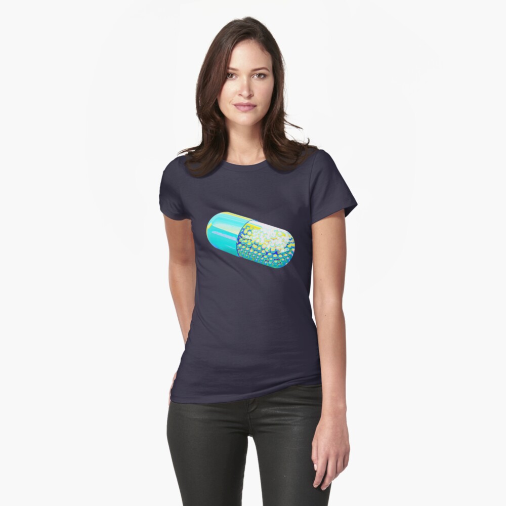 Item preview, Fitted T-Shirt designed and sold by dinaaaaaah.