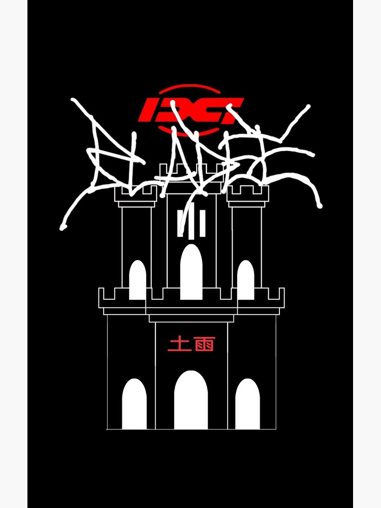 Bladee Drain Gang Red Light Castle logo Zipper Pouch for Sale by 3stars9