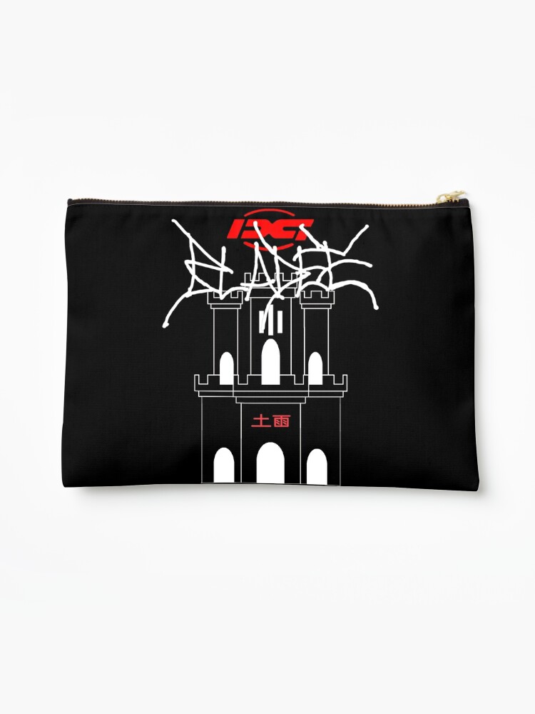 Bladee Drain Gang Red Light Castle logo Zipper Pouch for Sale by 3stars9