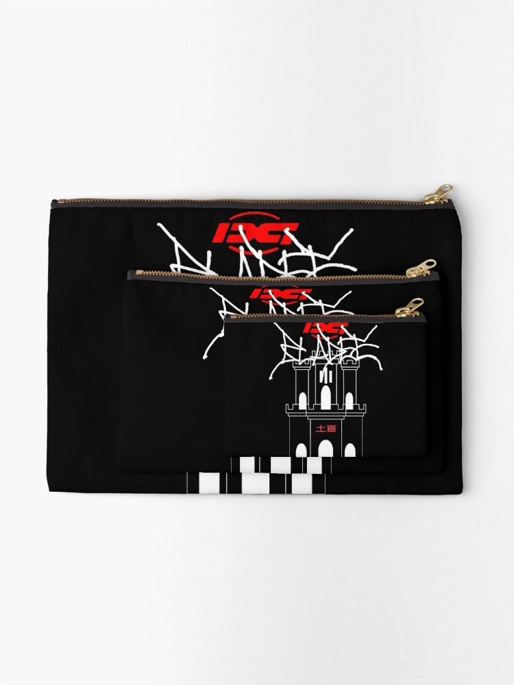 Bladee Drain Gang Red Light Castle logo Zipper Pouch for Sale by 3stars9