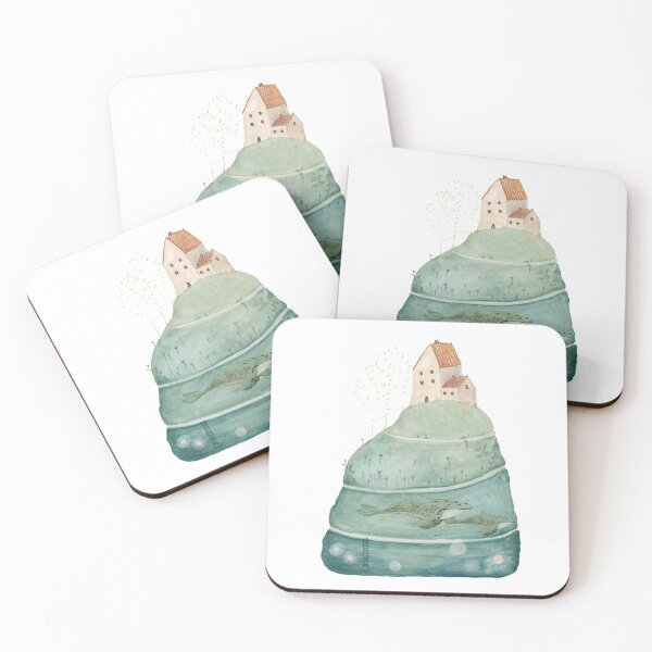 Item preview, Copy of Sea House #1 designed and sold by Katherine Quinn Illustration.