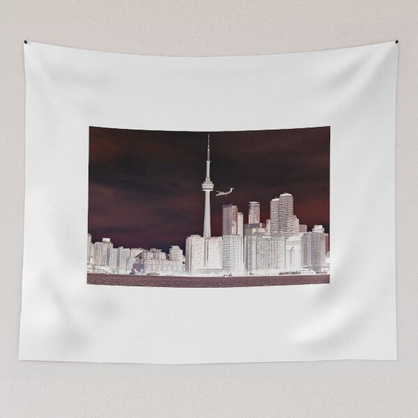 Item preview, Toronto Skyline, Toronto City Island, Yoga wear designed and sold by Ericyaw.