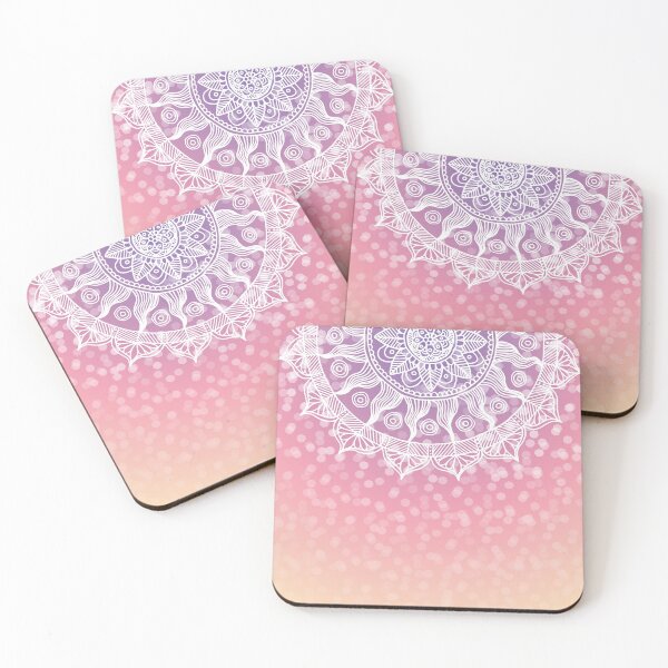 Item preview, Boho Mandala Sunset Ombre designed and sold by Julie Erin Designs.