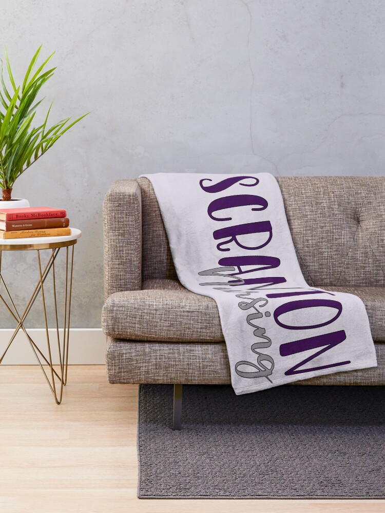 Scranton Nursing Throw Blanket