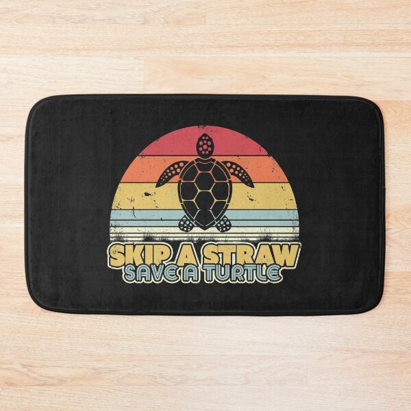 Item preview, Save The Turtles Design. Retro, Skip A Straw Save A Turtle Product designed and sold by PackAPunch.