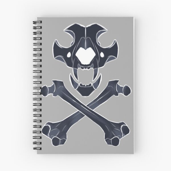Artikelvorschau, Inverted Canine Skull Crossbones entworfen und verkauft von acedog.