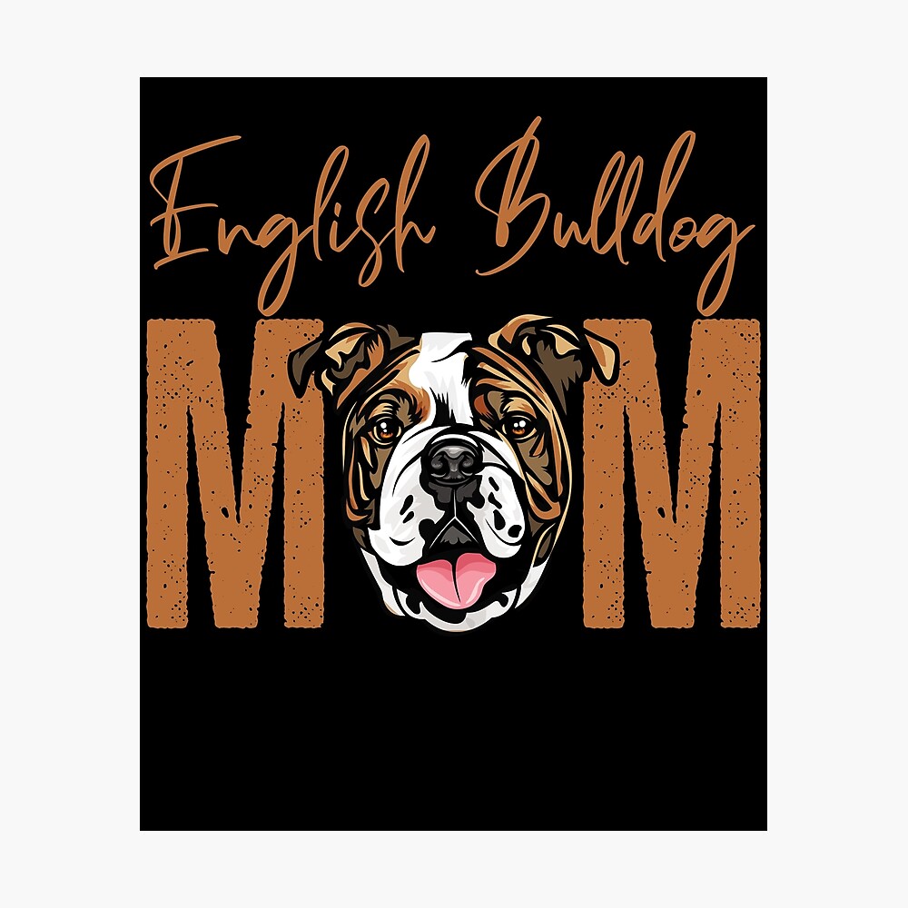 english bulldog mom shirt