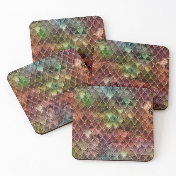 Item preview, Ombre Dragonscale Dragon Pattern designed and sold by digitalvintage.
