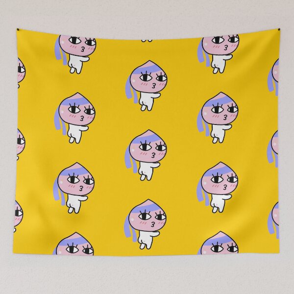 Item preview, Peach with pearl earring designed and sold by smileyfriend.