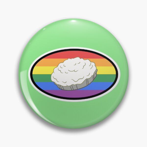 Item preview, Pie Pride Oval Euro Car Sticker  designed and sold by Wamlanta.