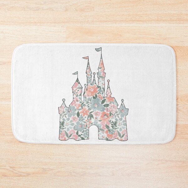 Item preview, Pink Blue Floral Castle designed and sold by cortbart.