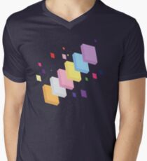 My Little Pony - Mane Six Abstraction II Men's V-Neck T-Shirt