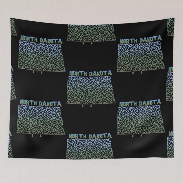 Item preview, North Dakota State Outline Maze & Labyrinth designed and sold by gorff.