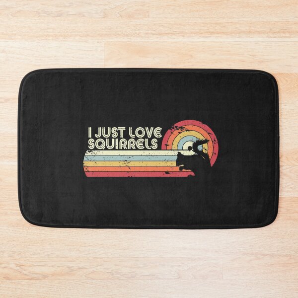 Item preview, I Just Love Squirrels Graphic. Retro Style Design designed and sold by PackAPunch.