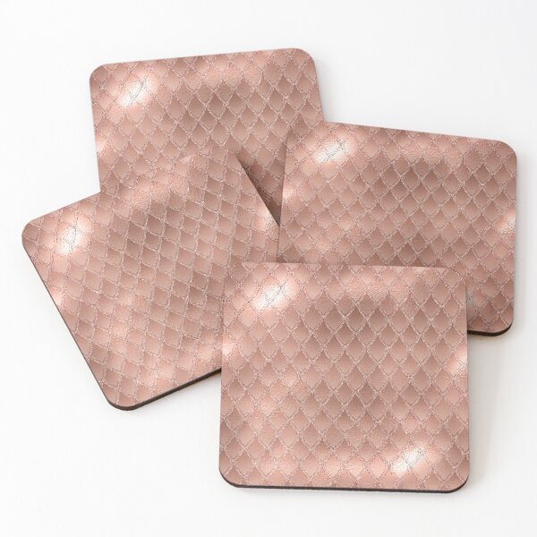 Item preview, Rose Gold Dragonscale Dragon Pattern designed and sold by digitalvintage.