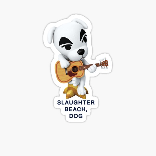 K.K. Slider x Slaughter Beach, Dog Sticker