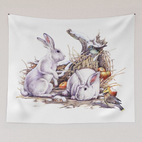Item preview, Winter Rabbits designed and sold by Salmoneggs.