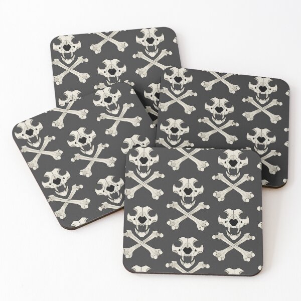 Item preview, Canine Skull Crossbones designed and sold by acedog.