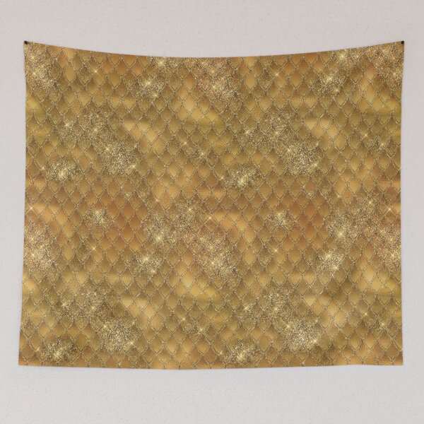 Item preview, Gold Dragonscale Dragon Pattern designed and sold by digitalvintage.