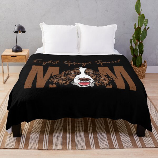 Item preview, English Springer Spaniel Mom, Dog Mom Shirt, Gift idea for English Springer Spanieln owner, Slim Fit T-Shirt designed and sold by ayotees.