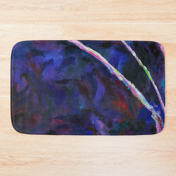Item preview, Abstract Blue and Pink Art, Conversion, by Courtney Hatcher designed and sold by cghatcherart.