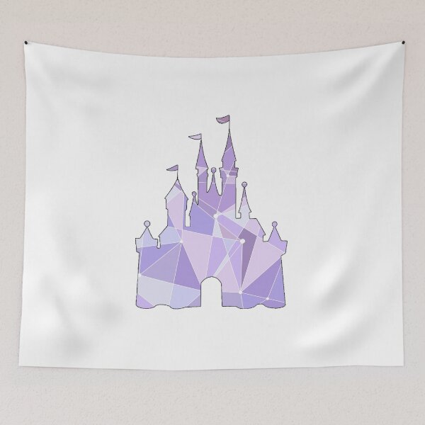 Item preview, Purple Triangles Castle designed and sold by cortbart.