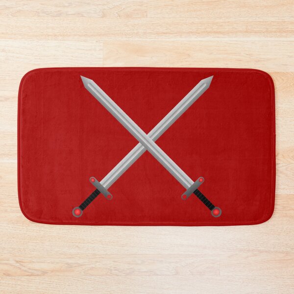 Item preview, Red Crossed Swords designed and sold by BitterbluePine.