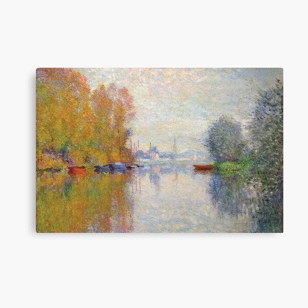 Item preview, Claude Monet | Autumn on the Seine at Argentuiel designed and sold by badguyduh.