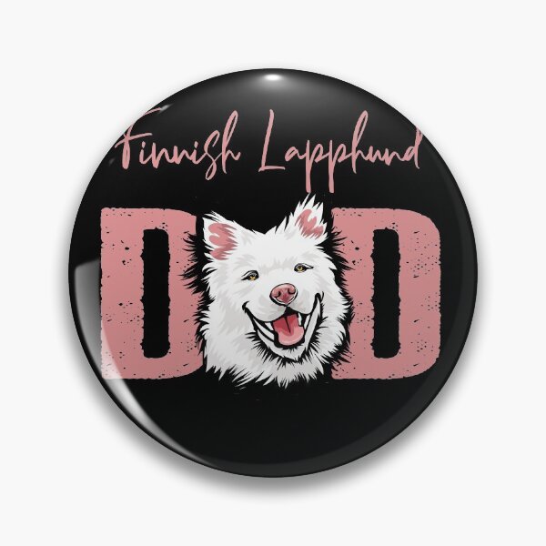 Item preview, Finnish Lapphund Dad, Dog Dad Shirt, Gift idea for Finnish Lapphund owner, Slim Fit T-Shirt designed and sold by ayotees.