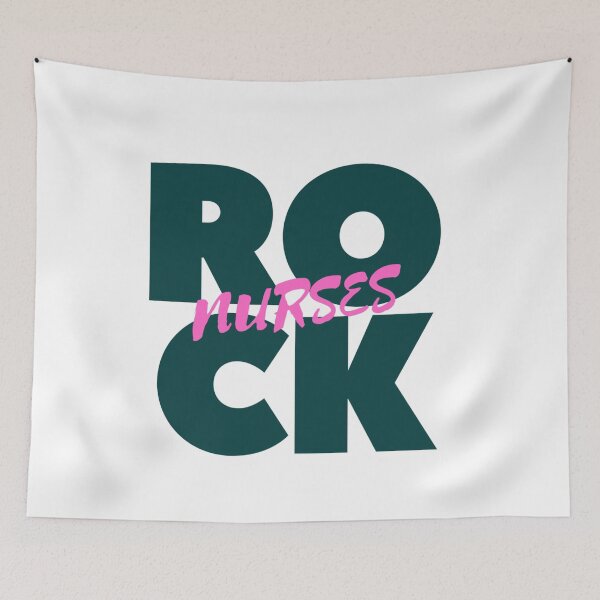 Item preview, Nurses rock. They are superheroes. designed and sold by PaperDreamPod.