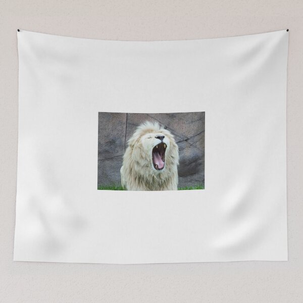 Item preview, Lion, white Lion, Yoga wear designed and sold by Ericyaw.