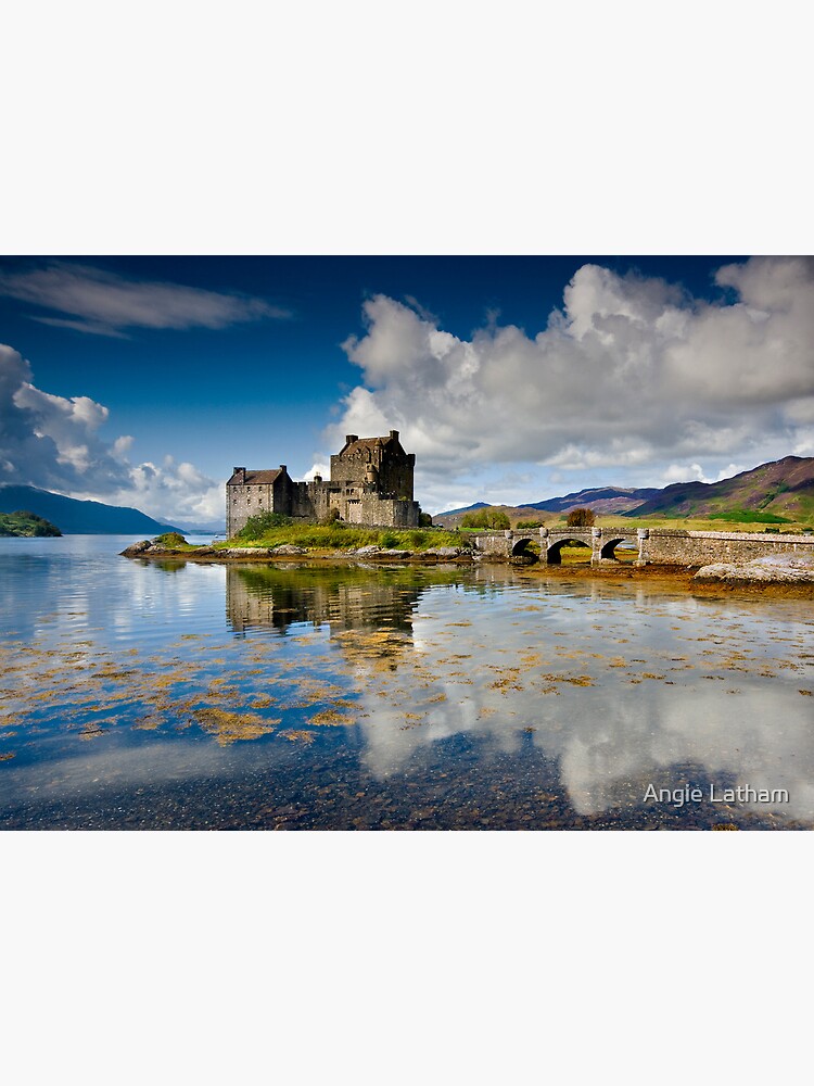 Scotland: Eilean Donan Sunshine by AngelaBarnett