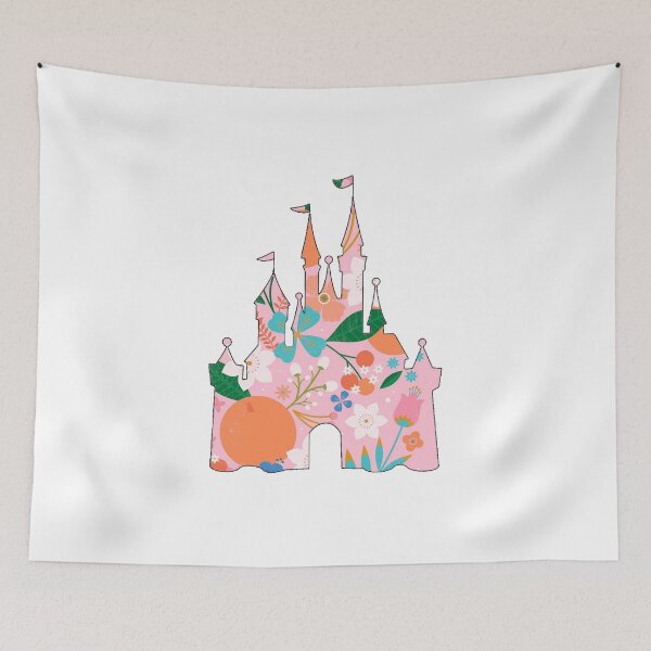 Item preview, Pink Orange Blossoms Castle designed and sold by cortbart.