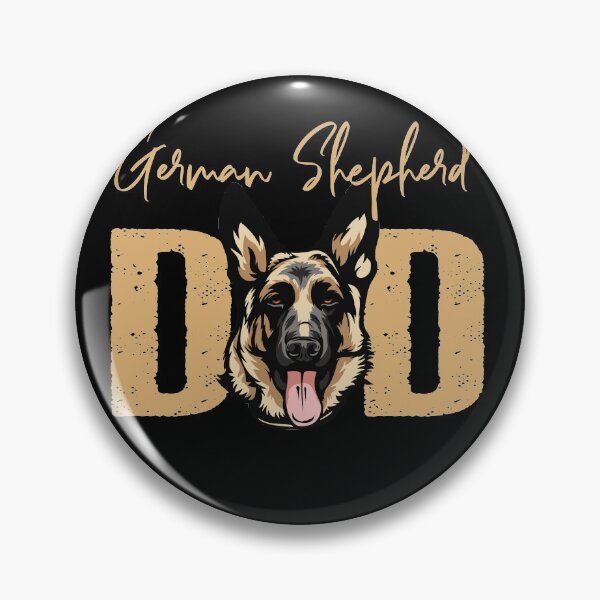 Item preview, German Shepherd Dad, Dog Dad Shirt, Gift idea for German Shepherd owner, Slim Fit T-Shirt designed and sold by ayotees.
