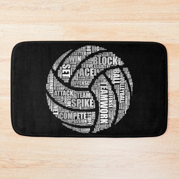 Item preview, Volleyball Word Cloud designed and sold by groovezero.