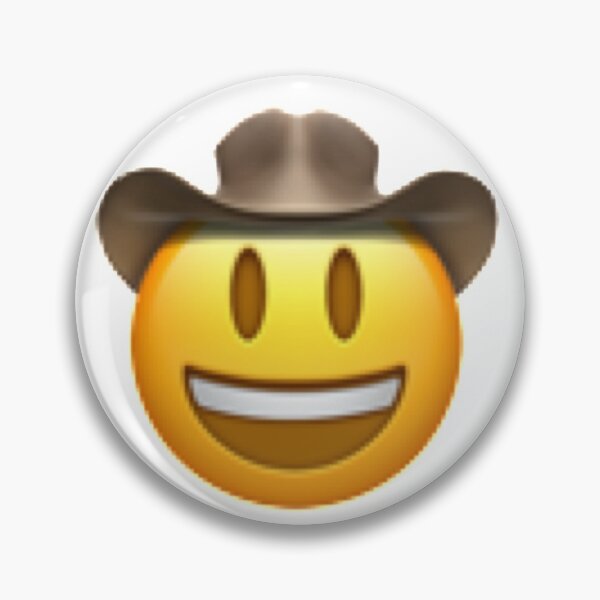 Item preview, Cowboy Emoji  designed and sold by Bisexual Scum.